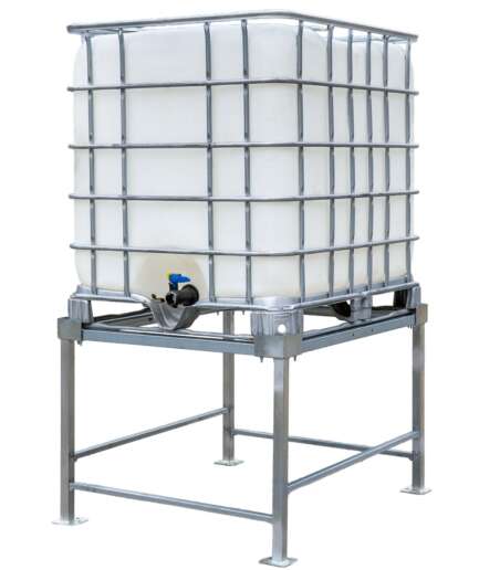 Stojak pod zbiornik IBC duży 1000L