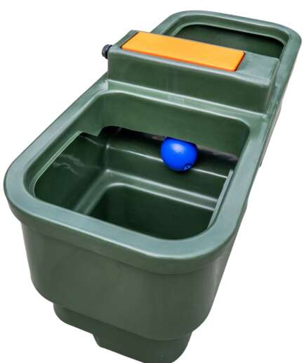 Poidło dwukomorowe 110 l – dla bydła i koni