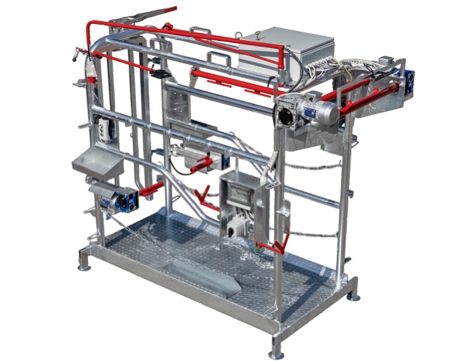 Profesjonalny poskrom dla bydła do korekcji racic – ocynk ogniowy